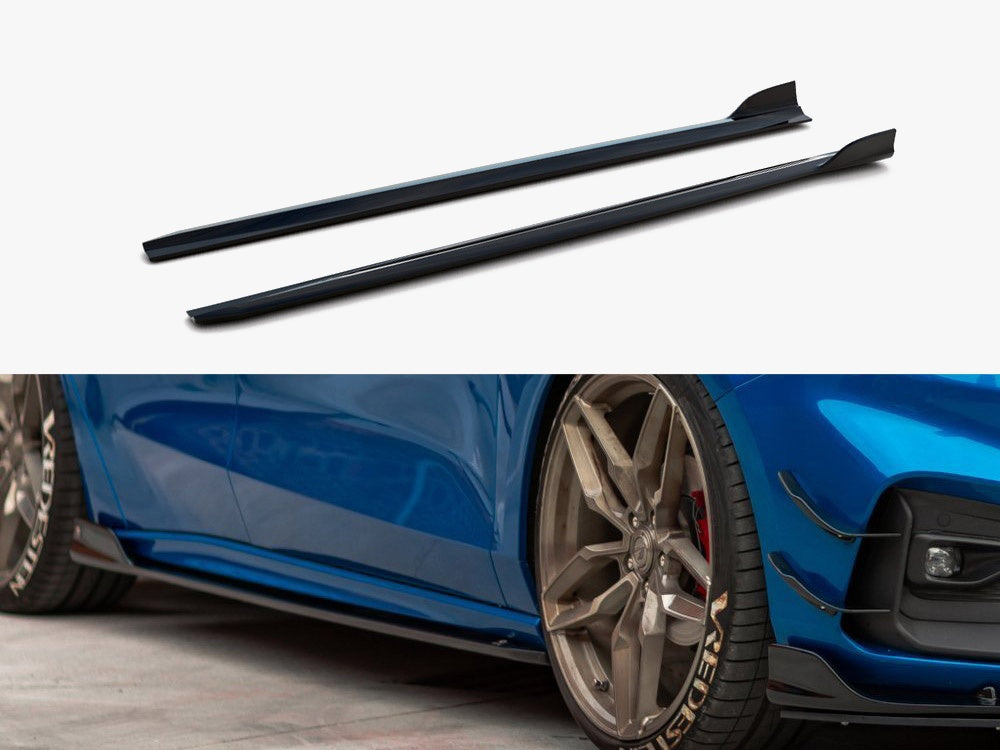 Side Skirt Diffusers compatible with Ford Focus ST / ST-Line Mk4
