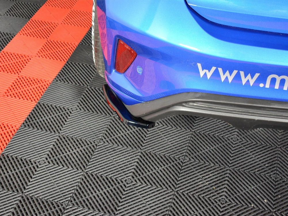 Rear Side Splitters V.1 compatible with Ford Focus ST-Line Mk4 - Textured