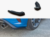 Rear Side Splitters compatible with Ford Focus Mk4 ST (2019-) - Carbon Look