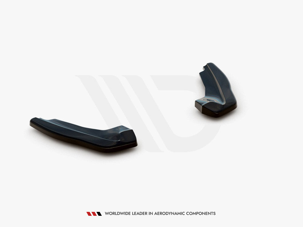 Rear Side Splitters compatible with Ford Focus Mk4 ST (2019-) - Carbon Look