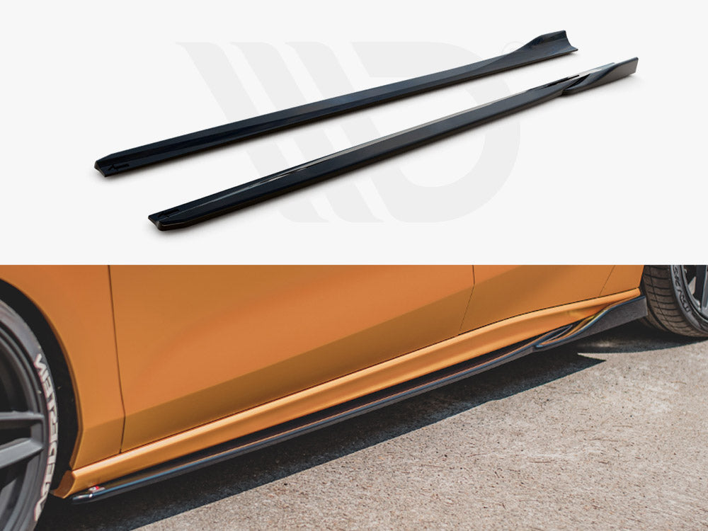 Side Skirts Diffusers V.4 Ford Focus ST / ST-Line Mk4