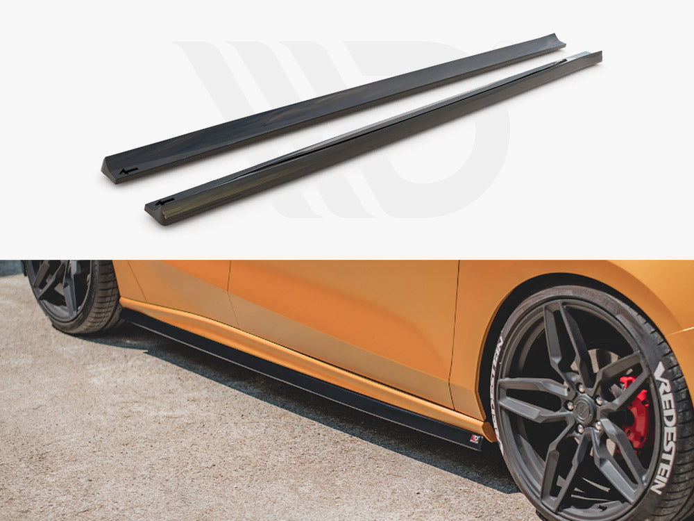 Side Skirts Splitters V.5 Ford Focus MK4 ST / ST-line (2018-)