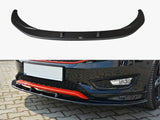 Front Splitter V.1 compatible with Ford Focus 3 ST-Line (Facelift) (2015-2018)