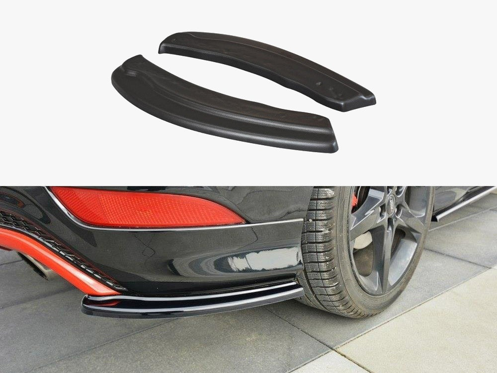 Rear Side Splitters compatible with Ford Focus Mk3 ST-Line (Facelift) 2015-2018