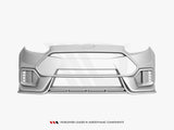 Front Bumper compatible with Ford Focus Mk3 Preface (Focus RS 2015 Look)
