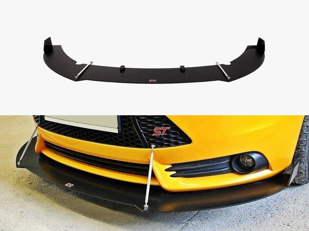 Front Racing Splitter V.2 compatible with Ford Focus ST Mk3