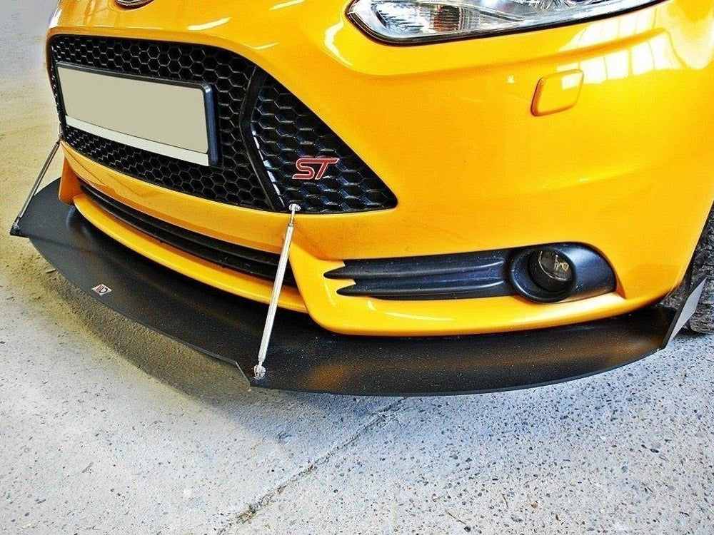 Front Racing Splitter V.2 compatible with Ford Focus ST Mk3