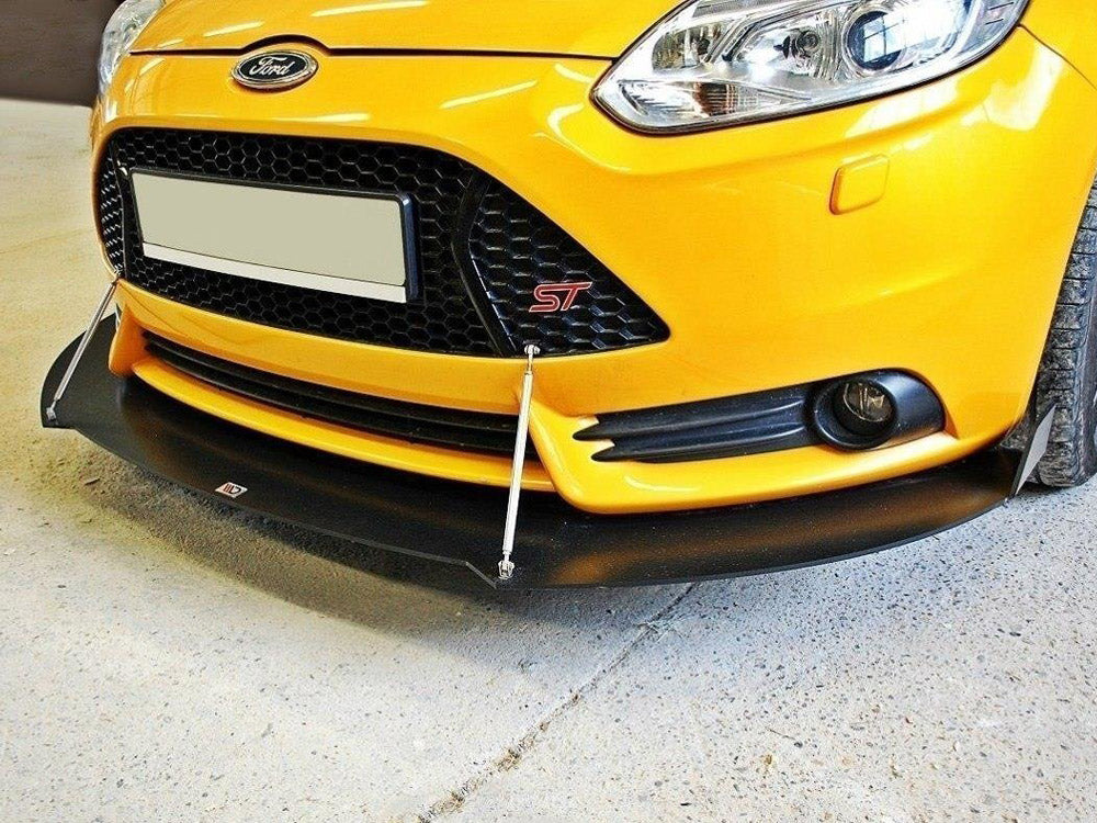 Front Racing Splitter V.2 compatible with Ford Focus ST Mk3