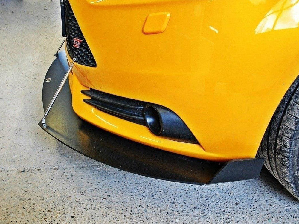 Front Racing Splitter V.2 compatible with Ford Focus ST Mk3