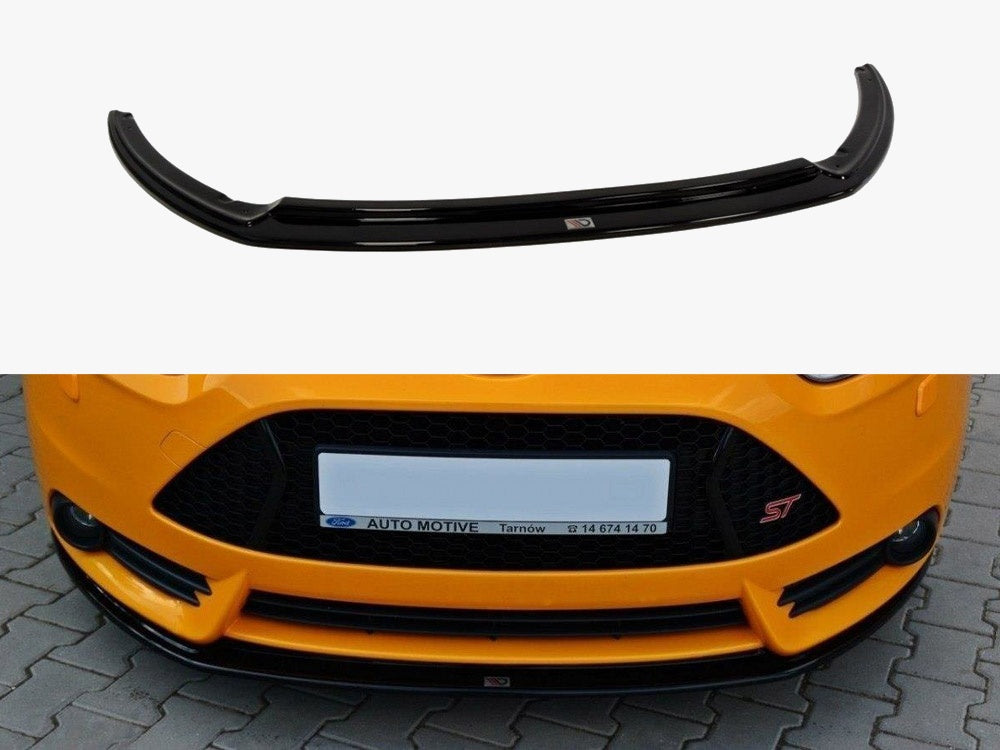 Front Splitter V.2 compatible with Ford Focus Mk3 ST Preface Model