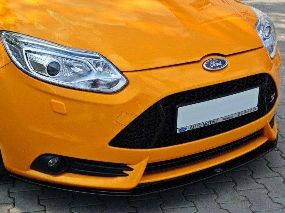 Front Splitter V.2 compatible with Ford Focus Mk3 ST Preface Model