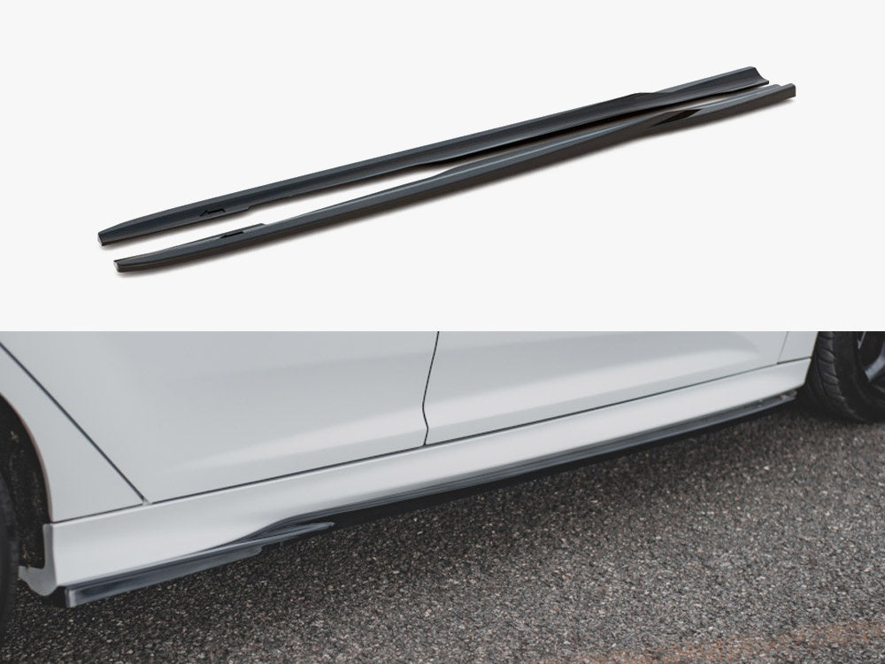 Side Skirt Diffusers V.2 compatible with Ford Focus ST / RS Mk3