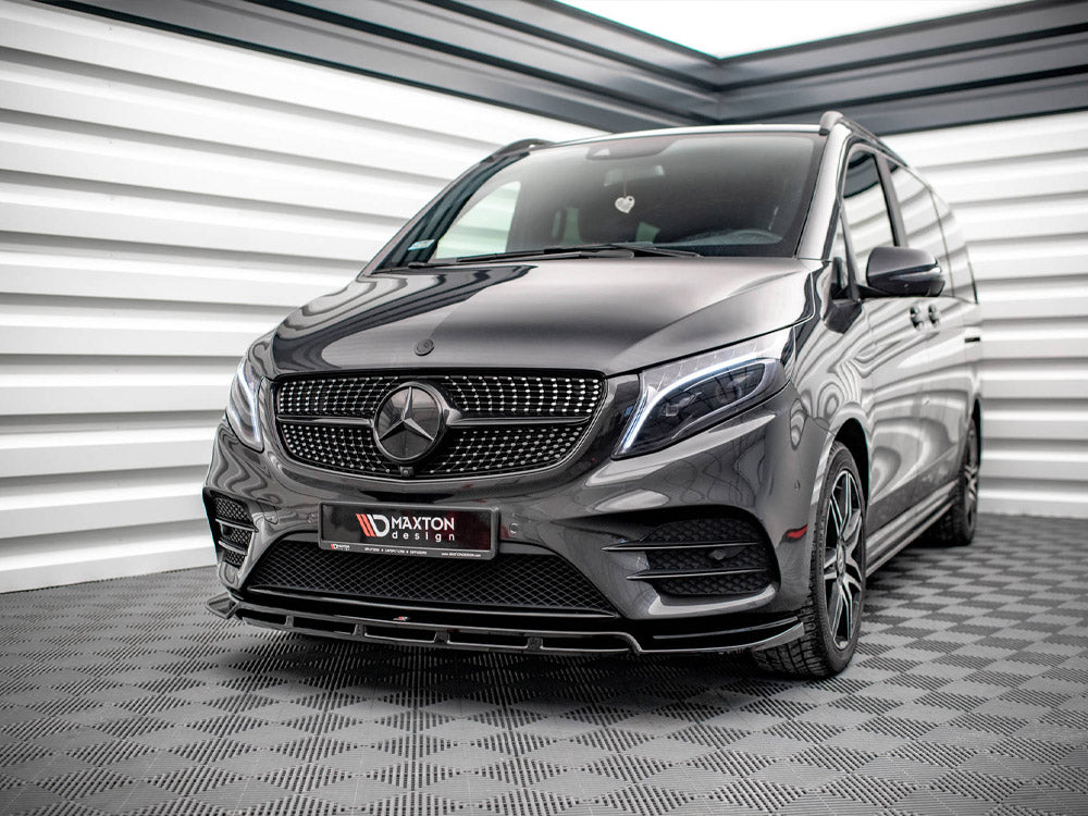 Front Splitter V.5 compatible with Mercedes-Benz V-Class AMG Line W447