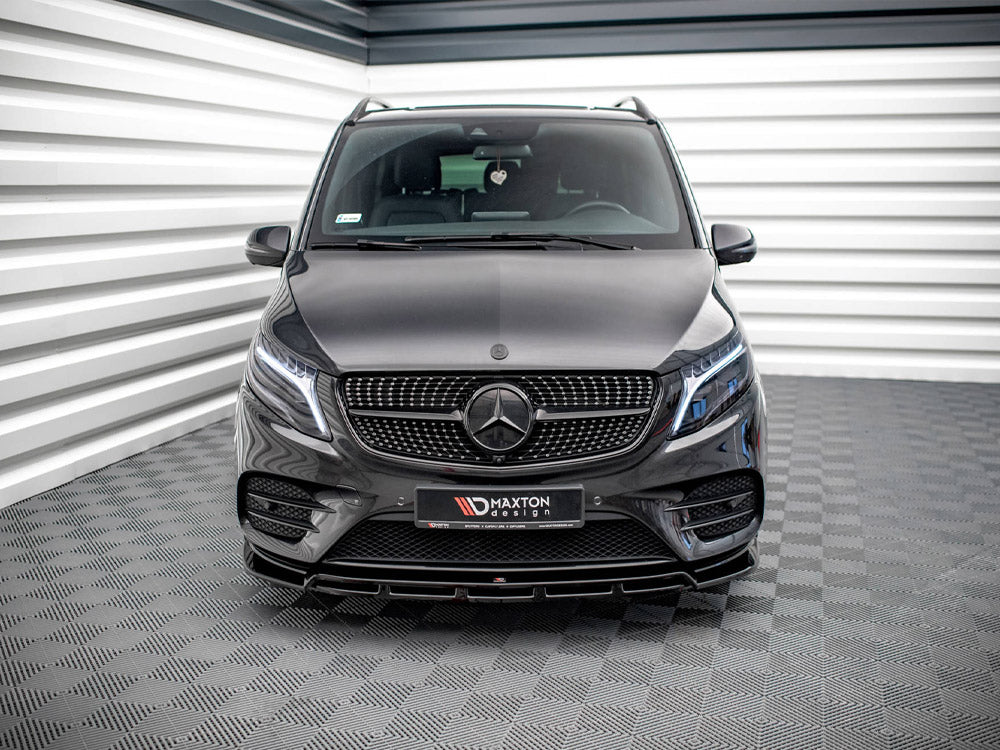Front Splitter V.5 compatible with Mercedes-Benz V-Class AMG Line W447