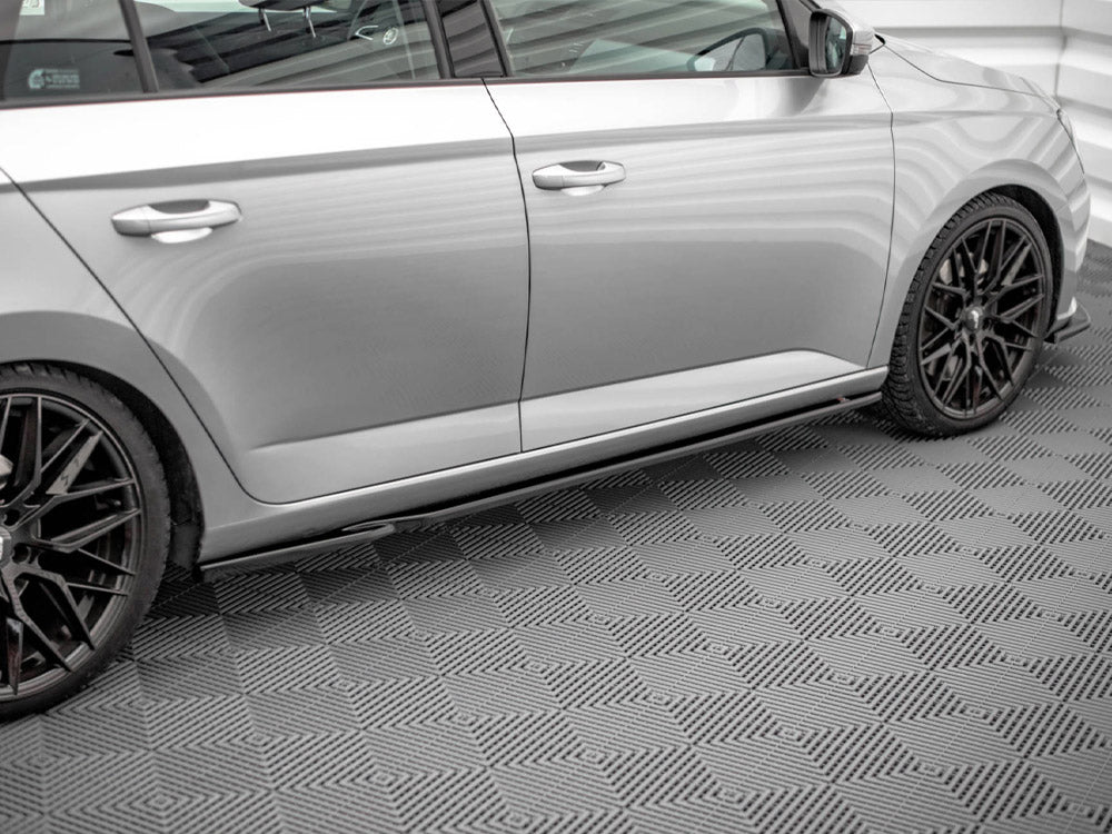 Side Skirts Diffusers compatible with Skoda Fabia Mk3 (2014-2019)