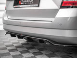 MAXTON DESIGN Central Rear Splitter (Vertical Bars) Skoda Fabia Combi MK3 (2014-2019)