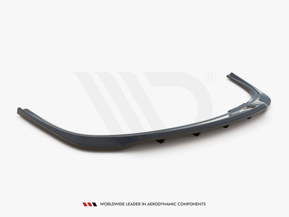 MAXTON DESIGN Central Rear Splitter (Vertical Bars) Skoda Fabia Combi MK3 (2014-2019)