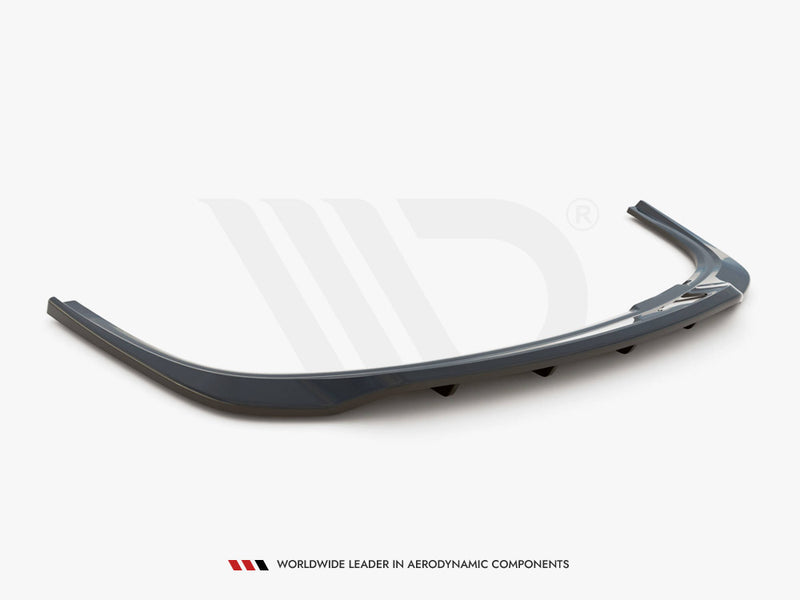 MAXTON DESIGN Central Rear Splitter (Vertical Bars) Skoda Fabia Combi MK3 (2014-2019)