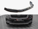 Front Splitter V.1 compatible with Skoda Kodiaq Mk1 Facelift