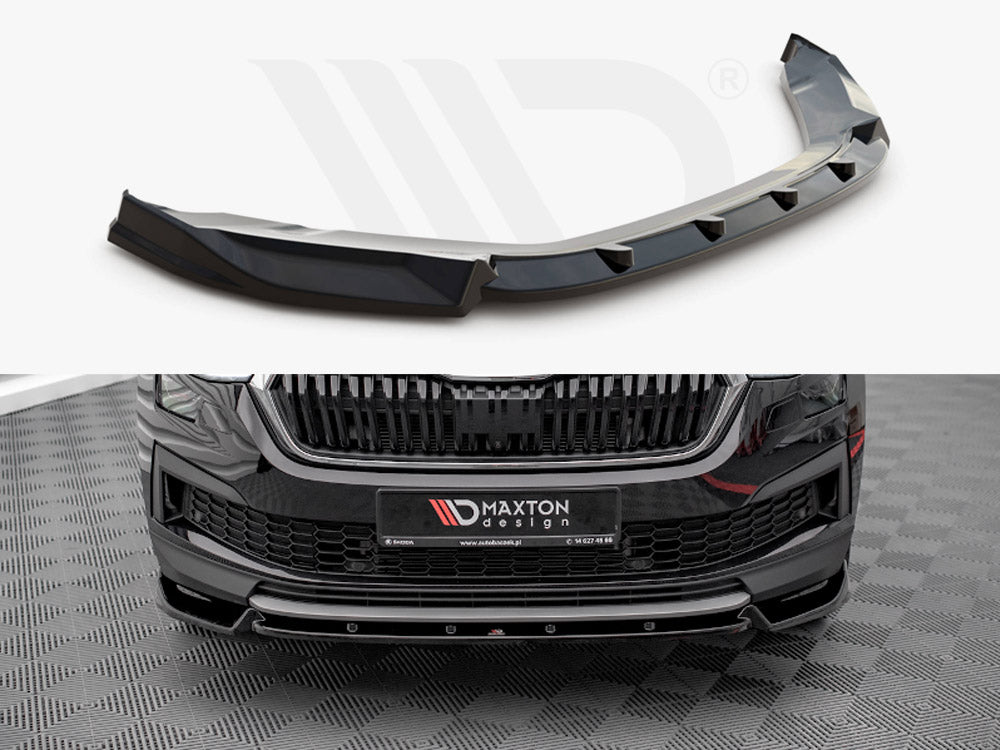 Front Splitter V.1 Skoda Kodiaq MK1 Facelift (2021-)