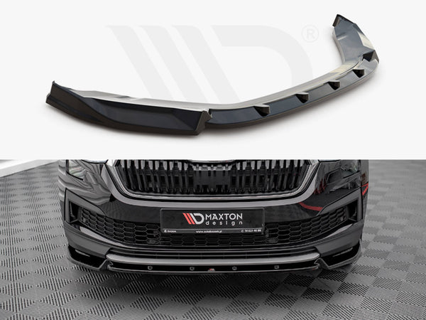 Front Splitter V.1 Skoda Kodiaq MK1 Facelift (2021-)