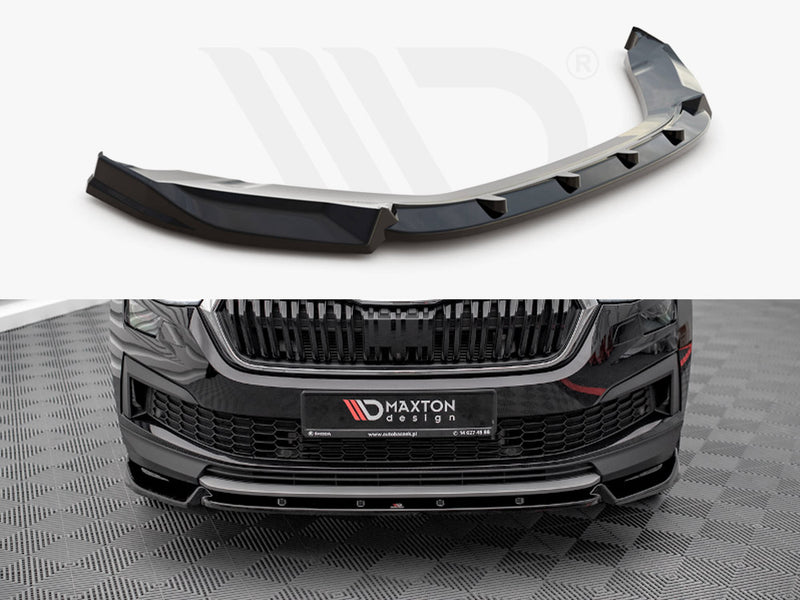 Front Splitter V.1 Skoda Kodiaq MK1 Facelift (2021-)