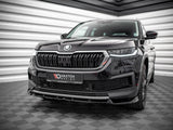 Front Splitter V.1 compatible with Skoda Kodiaq Mk1 Facelift