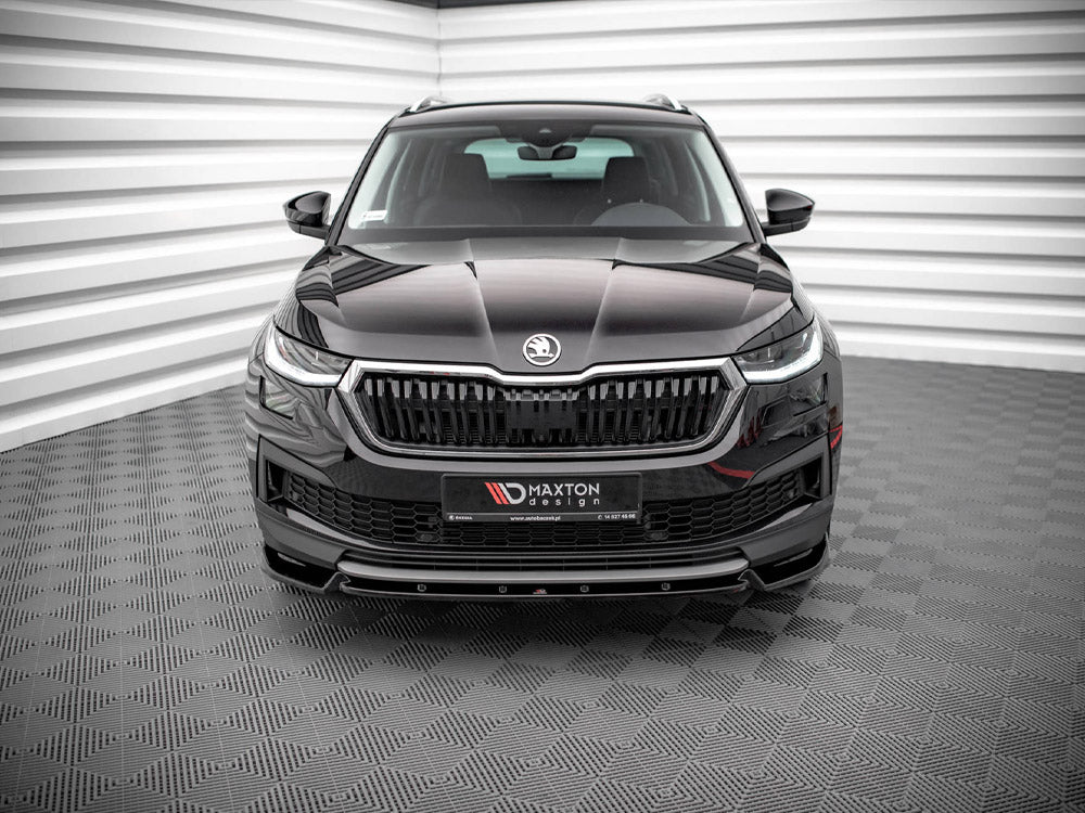 Front Splitter V.1 compatible with Skoda Kodiaq Mk1 Facelift