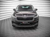 Front Splitter V.1 compatible with Skoda Kodiaq Mk1 Facelift
