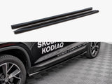 Side Skirts Diffusers compatible with Skoda Kodiaq Mk1 Facelift