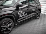 Side Skirts Diffusers compatible with Skoda Kodiaq Mk1 Facelift