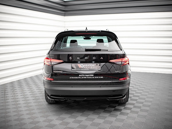 MAXTON DESIGN Central Rear Splitter Skoda Kodiaq MK1 Facelift (2021-)