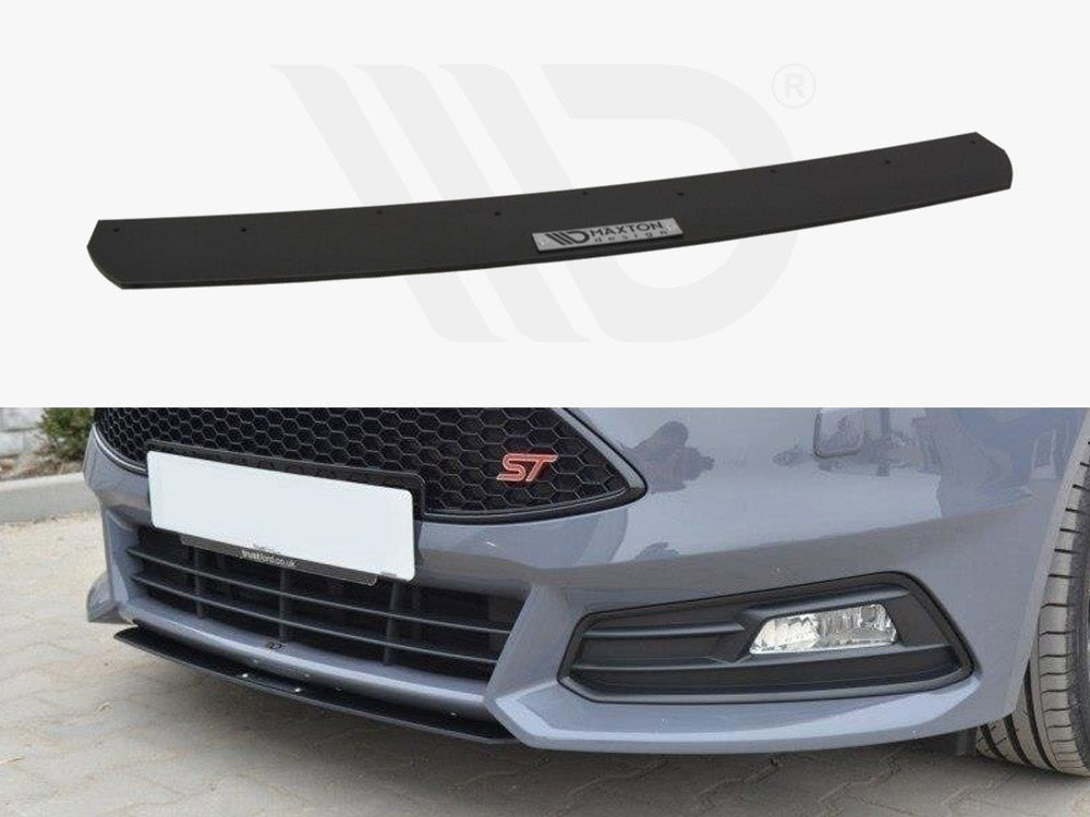 MAXTON DESIGN Front Racing Splitter V.3 Ford Focus 3 ST (Facelift)
