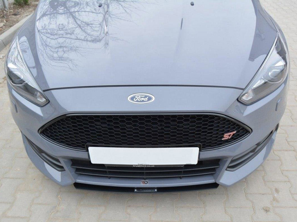 MAXTON DESIGN Front Racing Splitter V.3 Ford Focus 3 ST (Facelift)