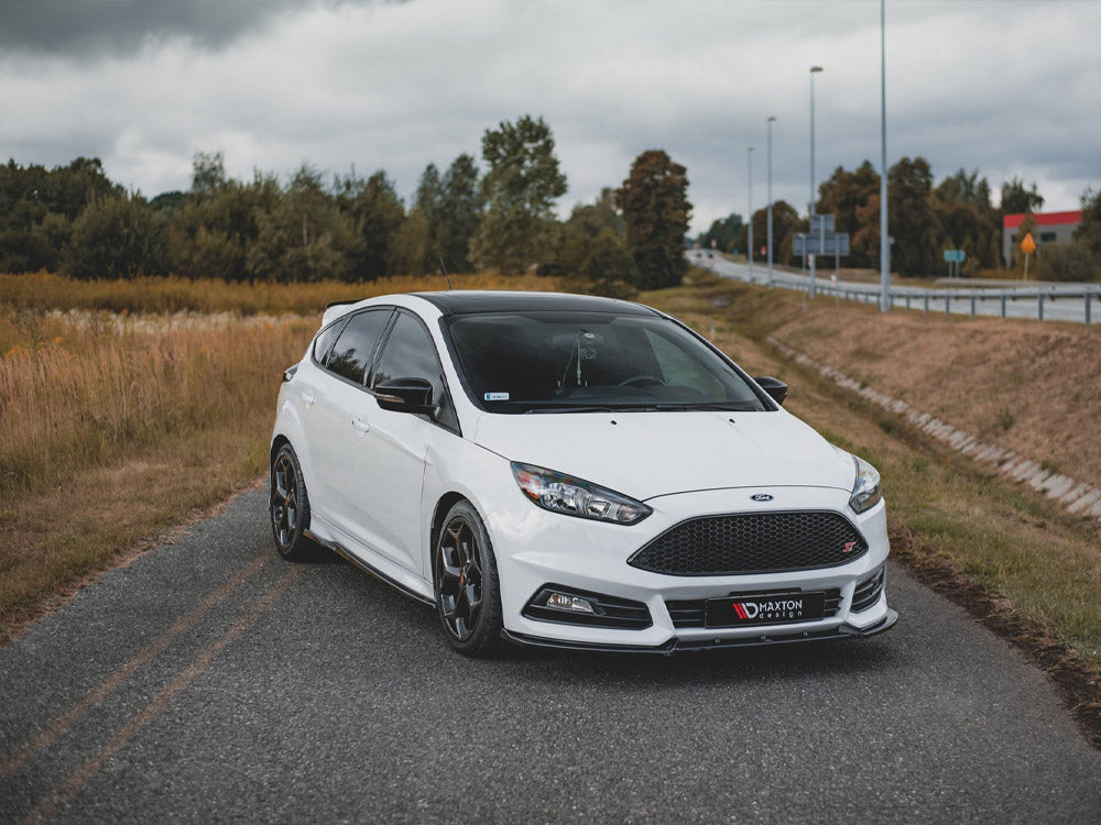 Front Splitter V4 Ford Focus ST MK3 Facelift (2015-2018)
