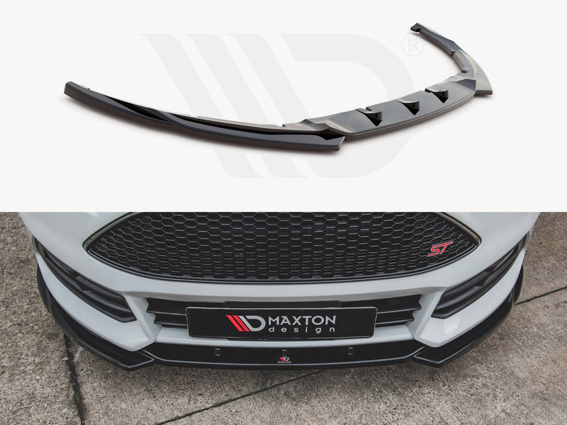 Front Splitter V5 Ford Focus ST MK3 Facelift (2015-2018)