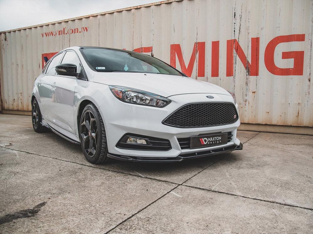 Front Splitter V5 Ford Focus ST MK3 Facelift (2015-2018)