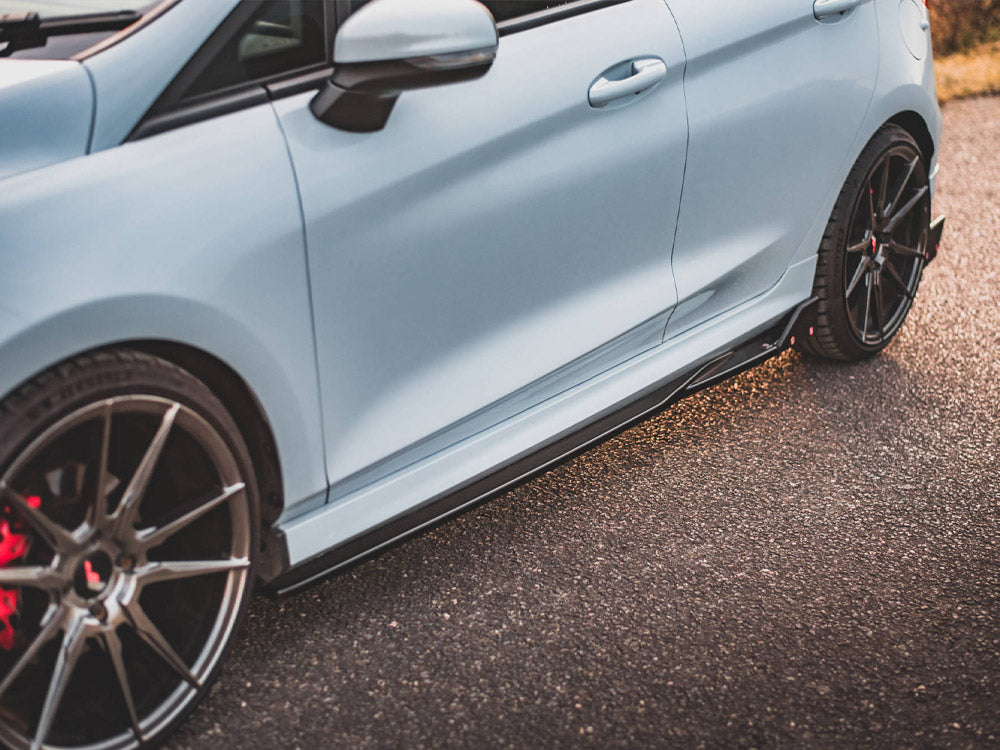 Side Skirts Diffusers V.2 + Flaps Ford Fiesta ST / ST-Line Mk8