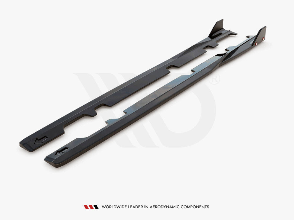 Side Skirts Diffusers V.2 + Flaps Ford Fiesta ST / ST-Line Mk8