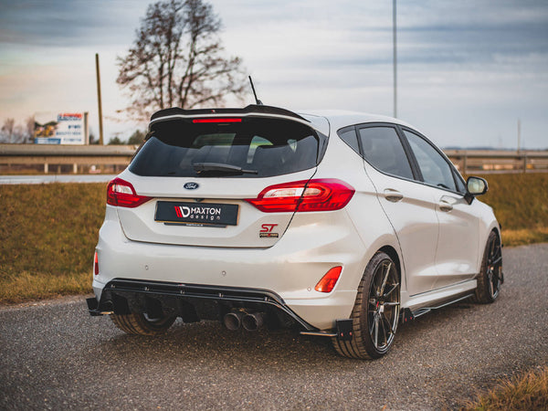 Rear Side Splitters V.4 + Flaps Ford Fiesta ST Mk8