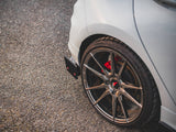 Rear Side Splitters V.4 + Flaps Ford Fiesta ST Mk8