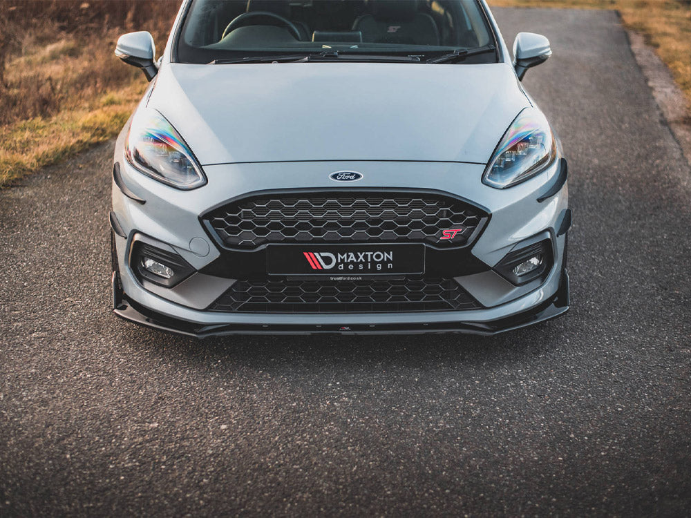 MAXTON DESIGN Front Bumper Wings (Canards) V.3 Ford Fiesta MK8 ST / St-line (2017-)