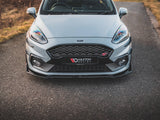 MAXTON DESIGN Front Bumper Wings (Canards) V.3 Ford Fiesta MK8 ST / St-line (2017-)