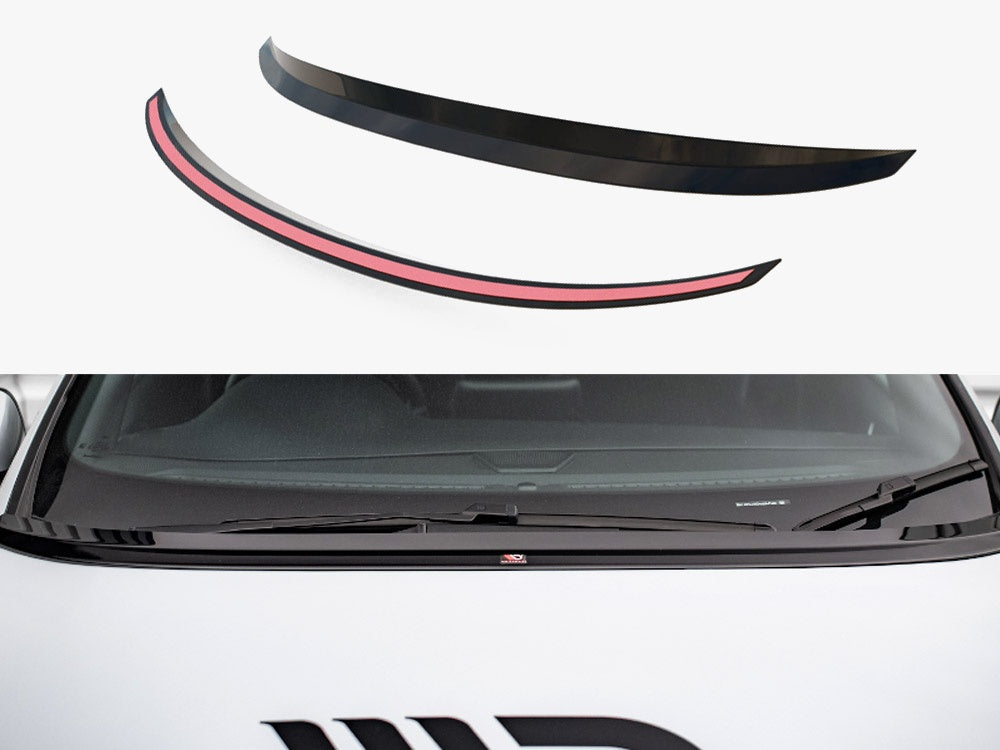 Bonnet Extension compatible with Ford Fiesta Mk8 Standard / ST-Line / ST Carbon Look