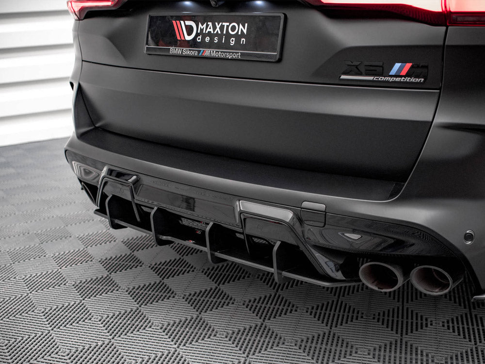 Street PRO Rear Diffuser compatible with BMW X5M F95 / F95 Facelift