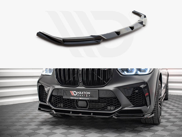Front Splitter V.2 Bmw X5M F95 (2018-)