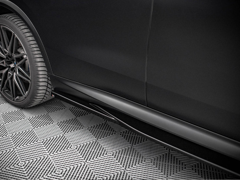 Side Skirt Diffusers compatible with BMW X5M F95 / F95 Facelift