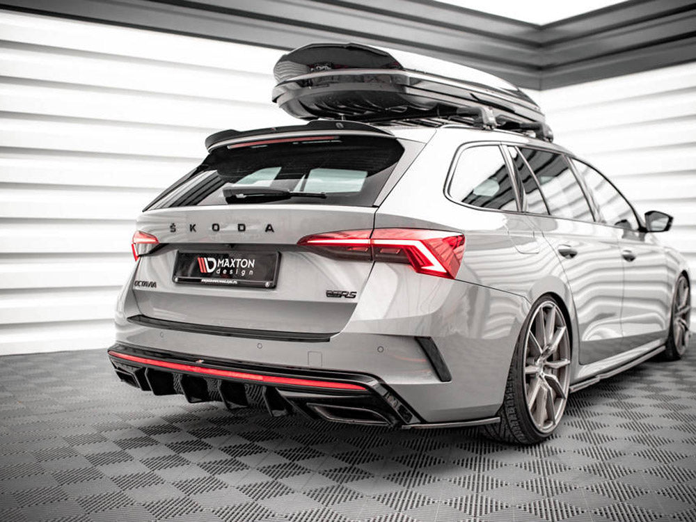 Rear Side Splitters V.3 compatible with Skoda Octavia RS Mk4