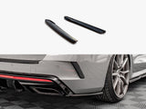 Rear Side Splitters V.3 compatible with Skoda Octavia RS Mk4