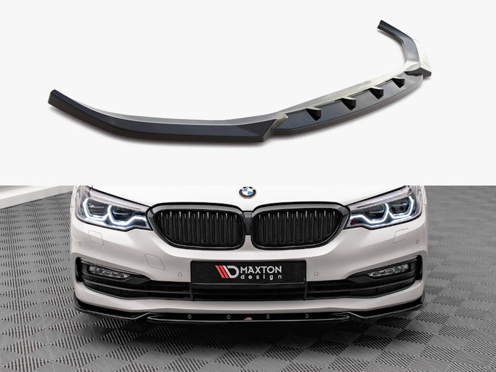 Front Splitter V.2 compatible with BMW 5 G30 (2017-2020)